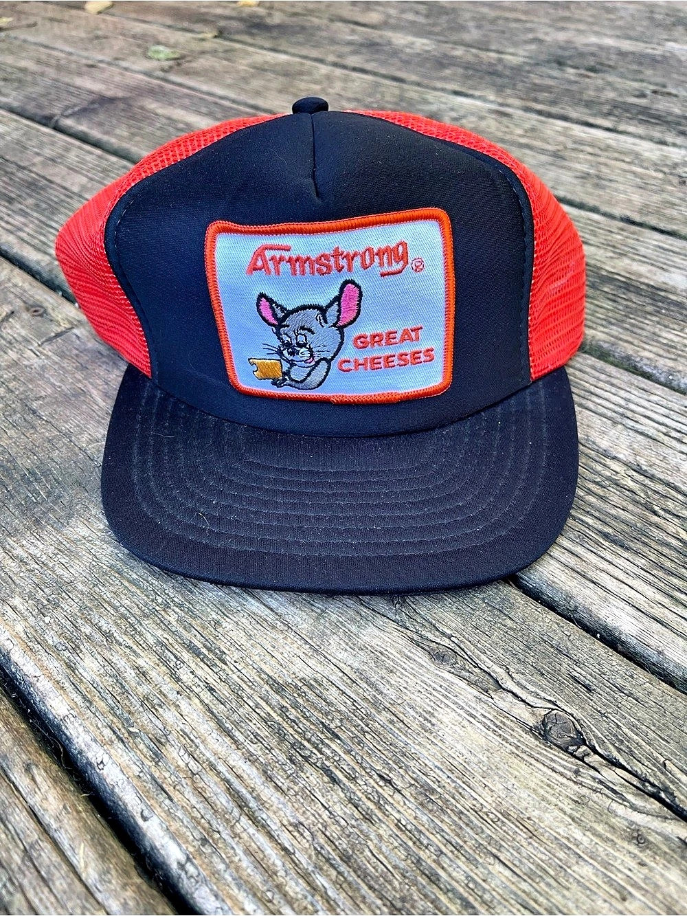 Armstrong Great Cheeses Trucker Hat Orange M/L